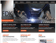 Tablet Screenshot of fdk.ie