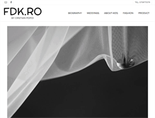 Tablet Screenshot of fdk.ro